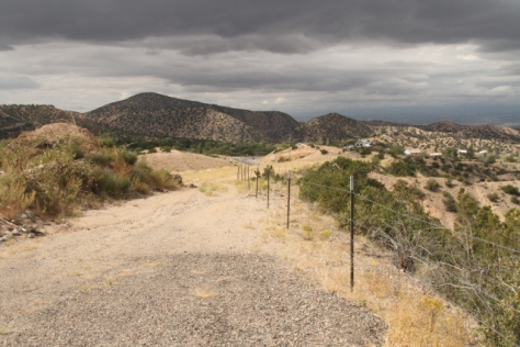View from the High Road near Chimayo